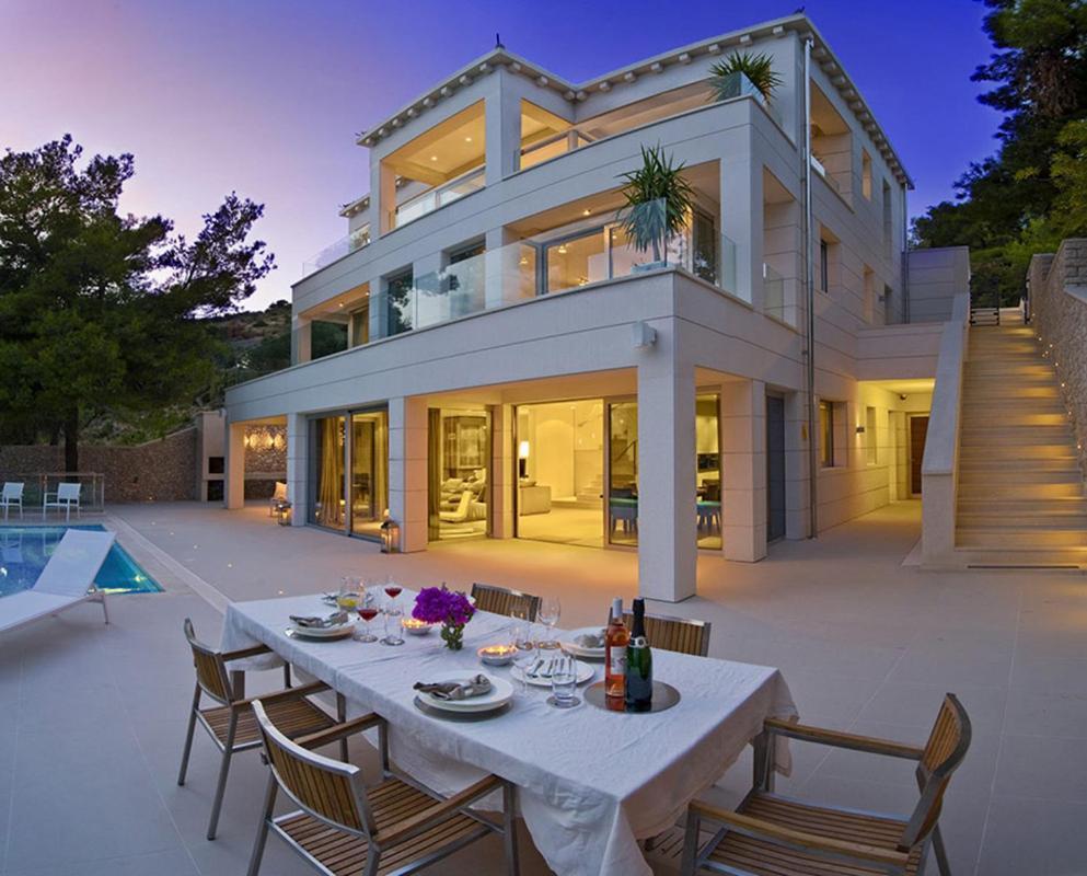 Luxury Seafront Villa My Dream With Private Pool, Jacuzzi And Staff At The Beach On Brac Island - Sumartin Selca  Ngoại thất bức ảnh