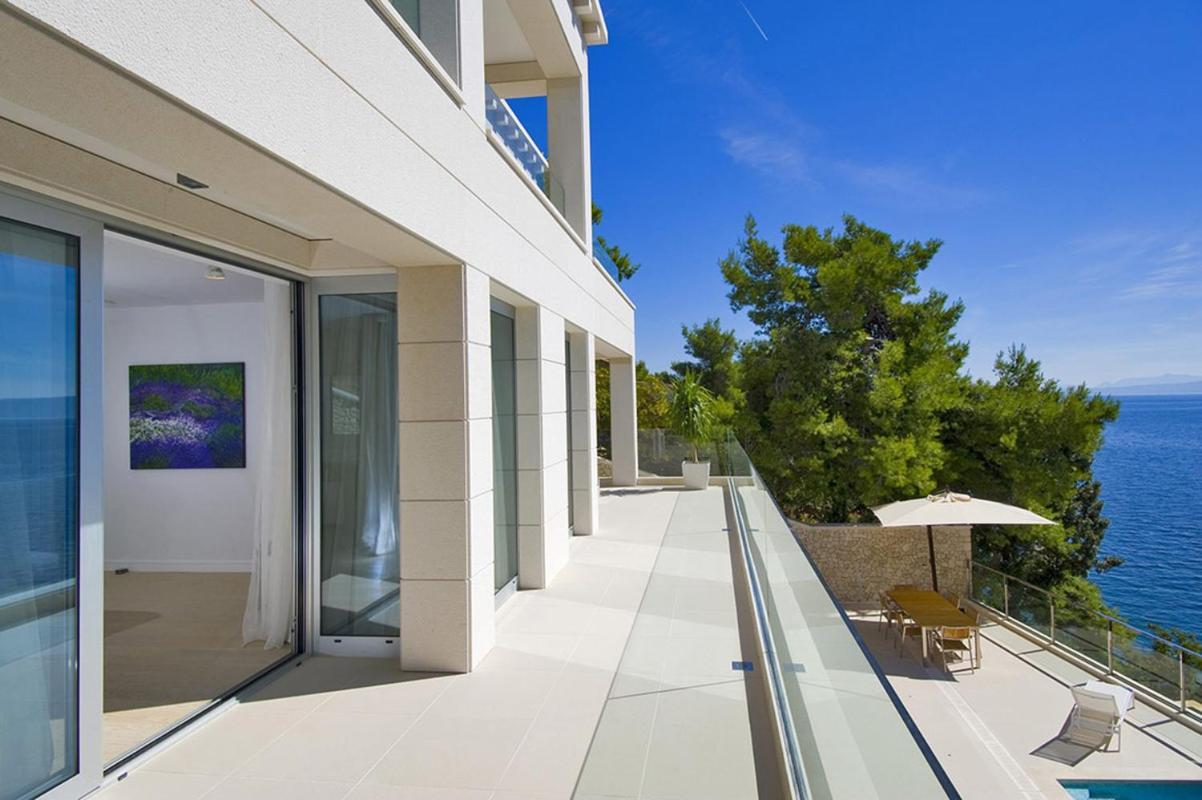 Luxury Seafront Villa My Dream With Private Pool, Jacuzzi And Staff At The Beach On Brac Island - Sumartin Selca  Ngoại thất bức ảnh