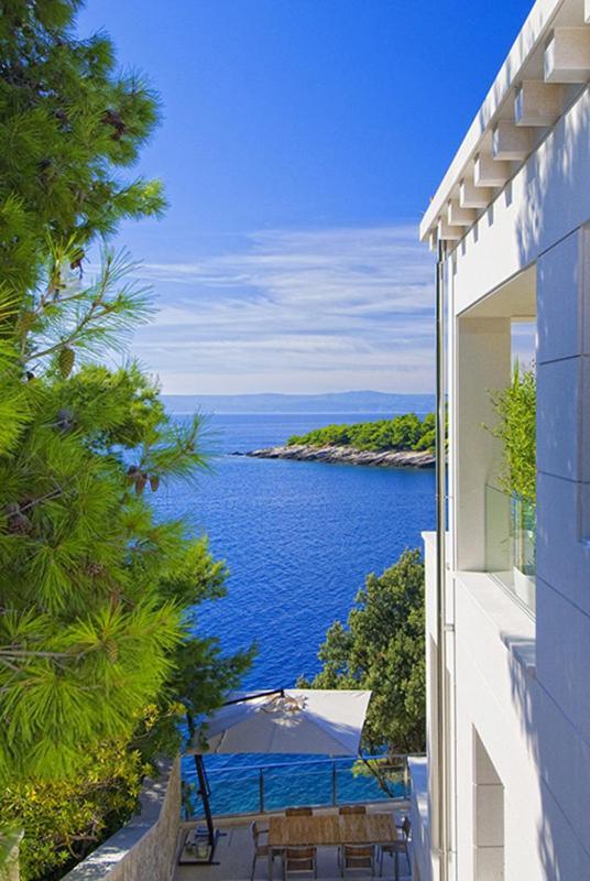 Luxury Seafront Villa My Dream With Private Pool, Jacuzzi And Staff At The Beach On Brac Island - Sumartin Selca  Ngoại thất bức ảnh