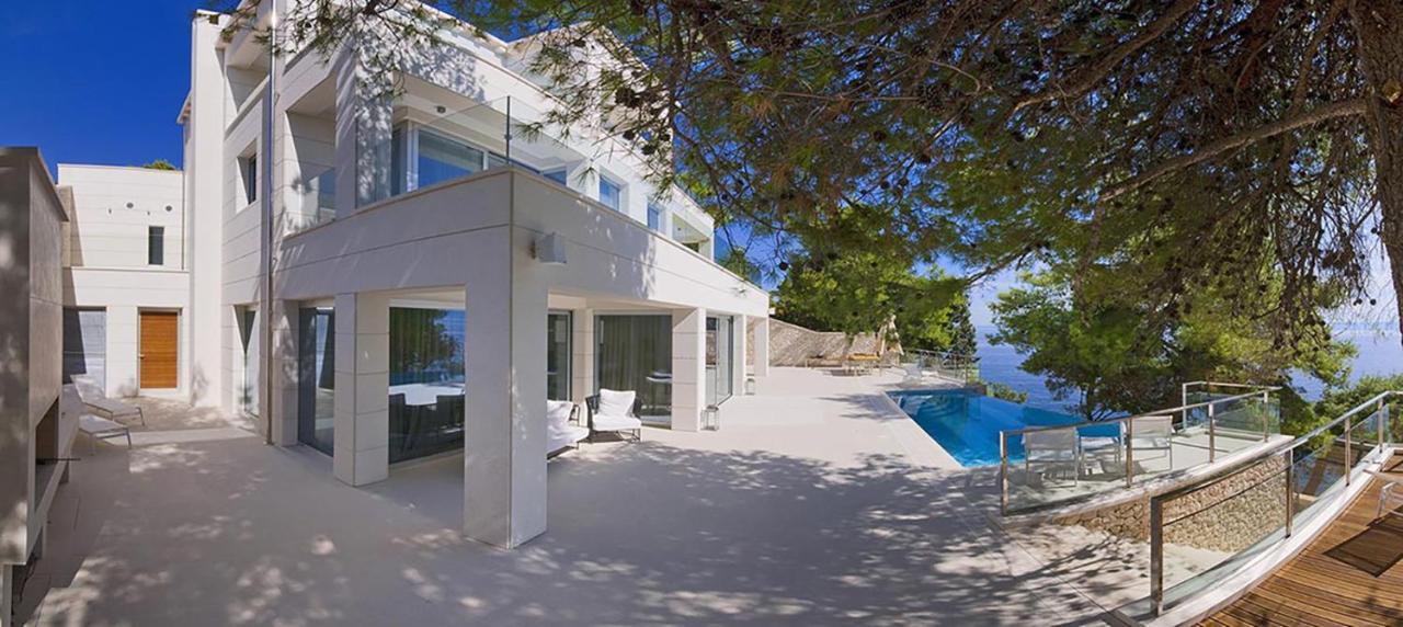 Luxury Seafront Villa My Dream With Private Pool, Jacuzzi And Staff At The Beach On Brac Island - Sumartin Selca  Ngoại thất bức ảnh